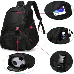 Sacs de football, grand sac de sport avec sangle réglable et matériau durable pour un usage quotidien, sacs de football - Product Image 6