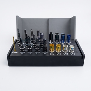 Kit de Cirugía de Implantes Dentales de Acero Inoxidable, 21 Piezas, Juego Completo, Colocación Precisa de Implantes, Injerto Óseo - Product Image 1