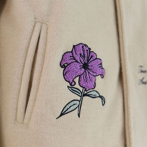 Chaqueta Universitaria de Alta Calidad con Mangas de Cuero y Bordado Personalizado, Chaquetas Letterman Personalizadas de Primera Calidad - Product Image 6
