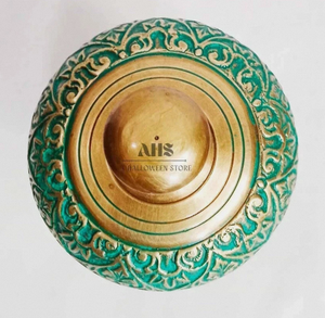 Campana de Escritorio de Latón Antiguo |   Timbre de Llamada para Recepción de Hotel Estilo Vintage - Product Image 4