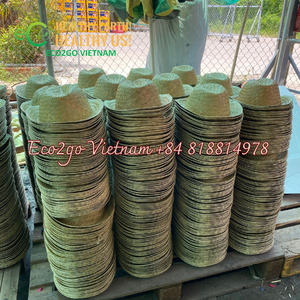 Eco Friendly Natural <b>Straw</b> <b>Hat</b>/ <b>Women</b> <b>Straw</b> <b>Hats</b>/ Panama <b>Straw</b> <b>Hats</b> in Vietnam by Eco2go Vietnam - Product Image 6