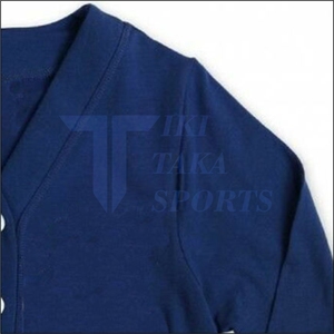 Cárdigan de Punto Unisex Tiki Taka Sports, Casual, Manga Larga, Cuello en V, Oversize, con Encaje, Diseño Personalizado de Parches para Otoño/Invierno - Product Image 4