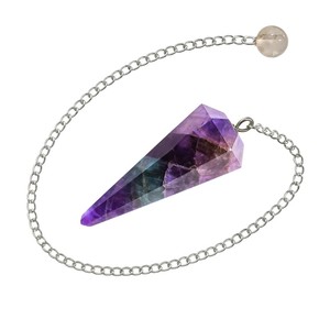 คริสตัลฟลูออไรต์ทรงกรวยขัดเงา งานแกะสลักสวยงาม อุปกรณ์ดาวซิ่งสำหรับบำบัดพลังงาน ขายส่ง คุณภาพเยี่ยม ยอดขายอันดับหนึ่ง - Product Image 5