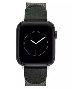 Cinturino in Nylon Premium da uomo verde scuro compatibile con orologio Apple Ultra da 42mm, 44mm, 45mm, Ultra2 | Vince Camuto - Product Image 1
