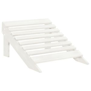 Sedia da Giardino in Legno Duro Bianco Resistente, Design Standard per Uso Esterno - Product Image 5