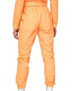 Ensemble court coupe-vent pour femme, nouveau modèle tendance unisexe, ensemble court coupe-vent en nylon personnalisé avec fermeture éclair pour femme, élastique et imperméable - Product Image 6