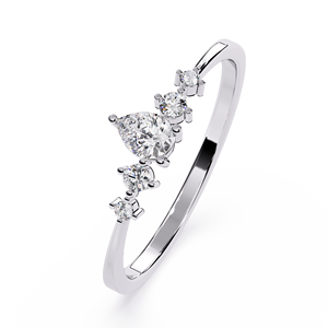 Bijoux Loista avec diamant cultivé en laboratoire certifié GIA IGI CVD VVS, anneaux en or massif, bague de fiançailles, bijoux pour femmes - Product Image 2
