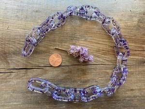 Décoration murale personnalisée faite à la main en chaîne de maillons, article en résine, objet décoratif de chambre, articles les plus adorables, chaîne en acrylique, vente en gros - Product Image 5