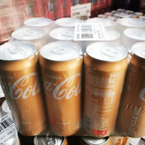 Boisson gazeuse Cocca-Colla sans sucre, saveur vanille, 320 ml, vente en gros pour l'exportation - Product Image 3