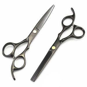 Ensemble d'outils de soin de beauté personnalisés : Ciseaux de barbier et ciseaux à effiler en acier inoxydable CE ISO - Product Image 3