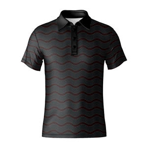 Polo de Golf para Hombre de Alta Calidad, Transpirable, con Diseño Moderno, para Entrenamiento de Golf, Actividades al Aire Libre, Ropa de Club - Product Image 1