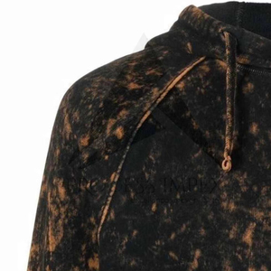 เสื้อฮู้ดดี้ทรงโอเวอร์ไซส์ ผ้าฝ้ายพรีเมียม แฟชั่นแนวสตรีท แบรนด์ส่วนตัว สไตล์ดิสเทรส - Product Image 5