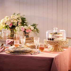 ขาตั้งเค้กหวายแบบใหม่ ผลิตในเวียดนาม ดีไซน์ลายหยัก ราคาดีที่สุด พร้อมรับผลิตแบบ OEM ODM และสีตามสั่ง - Product Image 3