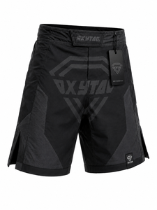 Shorts d'arts martiaux mixtes OXYTAG pour hommes, noir, imprimé par sublimation, séchage rapide, coupe classique, vêtements MMA pour adultes, prix de gros, OEM - Product Image 4