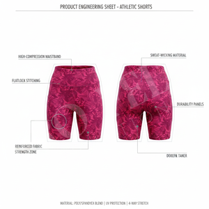 Shorts Deportivos de Cintura Alta para Mujer, Transpirables, Elásticos, para Yoga, Running y Gimnasio, con Diseño Personalizado - Product Image 2