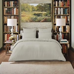 Ensemble de draps blancs modernes et minimalistes – Collection de literie en coton de qualité supérieure, literie douce et respirante, très confortable - Product Image 3