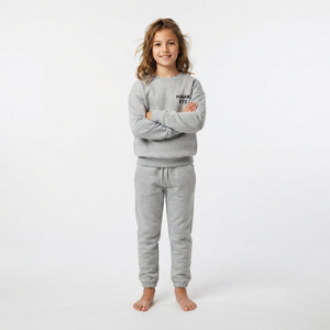 Conjunto Deportivo de Algodón para Niños, Sudadera de Cuello Redondo en Colores Modernos con Pantalones Deportivos, Ropa Casual de Fabricante - Product Image 3