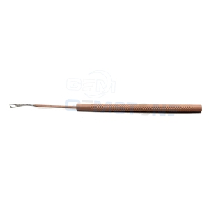 Professional Hair Extension Pulling <b>Hook</b> <b>Tool</b> Metal Handle Crochet Needle for Micro Ring Loop Hair Extensions Weaving Wig Making - Product Image 5