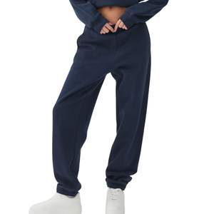 Pantalones Deportivos de Felpa para Mujer, Cintura Alta, Corte Holgado, Casuales, de Algodón, para Gimnasio y Uso Diario, Venta al Por Mayor OEM - Product Image 3