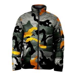 Veste matelassée personnalisée pour homme, avec capuche, en polyester brillant, pour l'hiver, chaude et tendance, idéale pour l'extérieur 2026 - Product Image 4