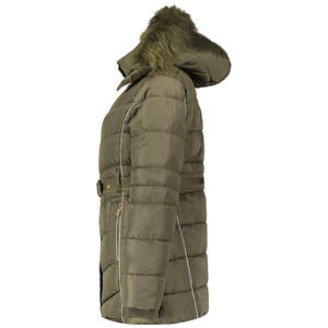 <b>Women's</b> Premium Hooded Parka Jacket Waterproof Winter Coat Warm <b>Thermal</b> Lining Custom Design Logo OEM Wholesale <b>Clothing</b> Supplie - Product Image 5