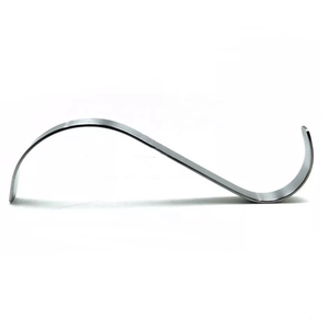 Rétracteurs à main en forme de S de qualité supérieure, instruments chirurgicaux rétracteurs en acier inoxydable pour usage médical, vétérinaire et clinique - Product Image 6