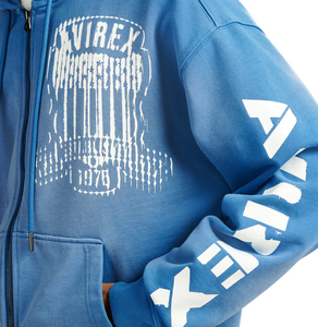 Sudadera con capucha personalizada, lavada y desgastada, con cremallera completa, 100% algodón polar, estilo vintage, con logotipo bordado, OEM - Product Image 6
