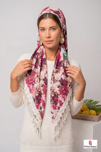 Pañuelo Cuadrado de Seda de Lujo para Mujer, Ligero, con Estampado Digital, Tela Personalizada, Accesorios de Moda, Fabricante y Proveedor OEM - Product Image 6