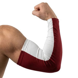 Manchon de compression pour coude réversible, écologique, respirant et antidérapant - Protection des bras pour le basketball et le volleyball - Product Image 4