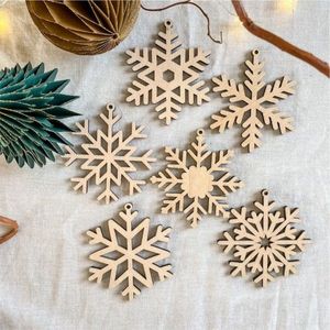 Adornos Navideños Rústicos de Madera Ecológicos Personalizados al por Mayor, Decoración para el Hogar en Invierno - Product Image 1