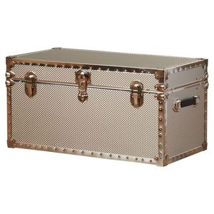 Coffre de rangement en fer multi-usages pour vêtements, jouets, livres, outils, documents, articles ménagers et accessoires - Product Image 1