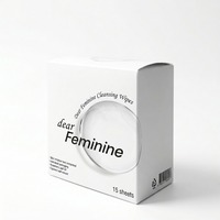 Lingettes intimes parfumées naturelles Daily Care pour une nettoyage doux, lingettes hygiéniques vaginales, lingettes d'hygiène féminine