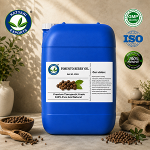 Natural Pimento Berry (Pimenta Dioica) <b>Essential</b> <b>Oil</b> 100% Pure Steam Distilled Allspice <b>Oil</b>- For Spice & Aromatic Blends - India - Product Image 4