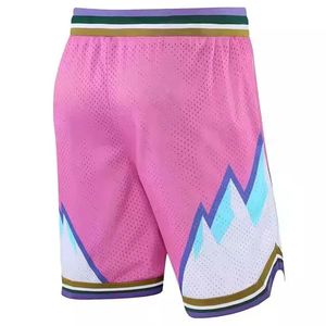 Shorts pour hommes 100% polyester respirant imperméable pour la course à pied et la gym, avec impression de logo couleur personnalisée par sublimation - Product Image 5