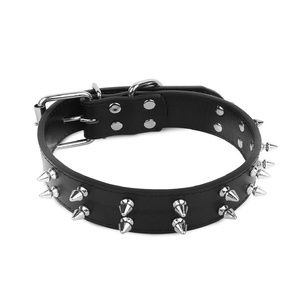 Collar para Perro Hale 100% Cuero Vacuno Puro, de Lujo, Ajustable, Resistente, con Hebilla Ancha y Gruesa para Perros Grandes - Product Image 5