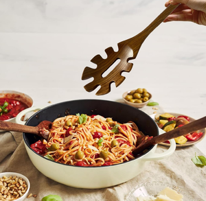 Cuillère en bois pour pâtes, ustensile de cuisine, ensemble de cuisson professionnel - Product Image 1