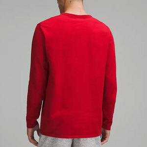Camiseta de Manga Larga para Hombre, Mezcla de Telas de Alta Calidad, Estilo Moderno, Cómoda para Uso Diario, con Acabado Suave - Product Image 3