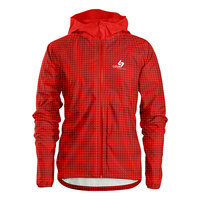 Veste coupe-vent à capuche personnalisée avec impression intégrale par sublimation pour hommes, séchage rapide, respirante, vêtements de sport d'extérieur, usine OEM
