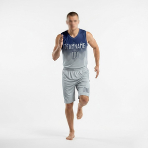 Custom Basketball Team Jersey and Shorts Set Quick Dry Polyester <b>Athletic</b> Wear Custom Printing Manufacturer - Product Image 4