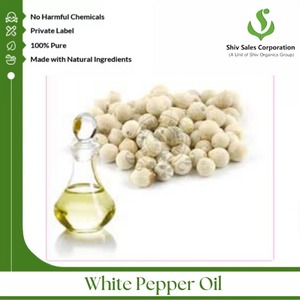 White Pepper <b>Oil</b> Manufacturer & Supplier Natural Essential <b>Oil</b> & Cosmetic Grade Bulk Supply for B2B Buyers - Product Image 1