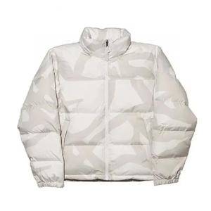 Blouson matelassé streetwear pour homme, conçu pour l'hiver, léger, rembourrage durable, coque de haute qualité, vente en gros, couche extérieure, logo frontal - Product Image 2