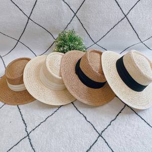 Handcrafted Seagrass <b>Hat</b> Natural Fiber Woven Beach <b>Hat</b> <b>Summer</b> Sun <b>Hat</b> for Women Resort Wholesale Vietnam Export - Product Image 5