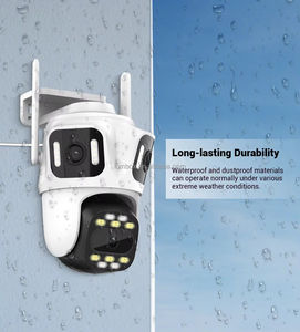 Caméra <span class=keywords><strong>de</strong></span> sécurité PTZ extérieure 3MP Trois objectifs Caméra IP sans fil ICSee pour villa et <span class=keywords><strong>magasin</strong></span> - Product Image 4