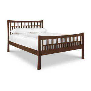 Luxury Contemporary Industrial Solid Wood <b>Bed</b> <b>Frame</b> with <b>Metal</b> Cable Accents Wholesale Modern Bedroom Furniture - Product Image 5