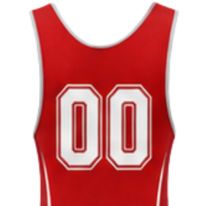 Combinaison de lutte sublimée rouge pour hommes, en polyester, uniforme sportif athlétique sans manches, vêtements de lutte pour l'entraînement, les matchs et les compétitions - Product Image 5