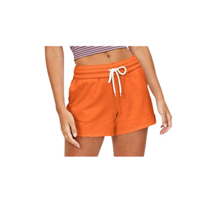 Shorts de course décontractés pour femmes, personnalisables, respirants, en polyester, avec cordon de serrage, deux poches latérales, écologiques - Product Image 3