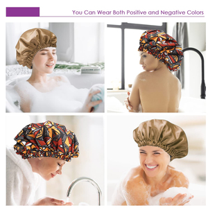 Gorro de Satén Suave para Mujer, para Dormir, Protección para el Cabello, Ajustable, Venta al Por Mayor - Product Image 3
