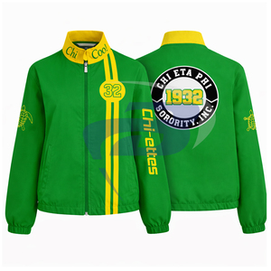 Chi Eta Phi CEPhi Sorority Cotton Twill Racing <b>Jacket</b> Women's Motor Sport Racing <b>Jacket</b> High-Performance Speed <b>Biker</b> <b>Jacket</b> - Product Image 1