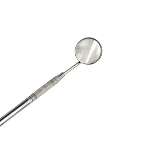 Espejo Dental Reutilizable de Acero Inoxidable con Mango, de Doble Cara, con Fuente de Alimentación Manual - Product Image 5