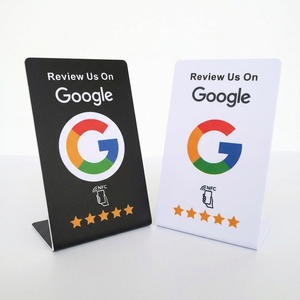 PVC Google Review NFC Stand Digital Feedback Display for Restaurants Cafes Salons and Local Businesses - Product Image 2